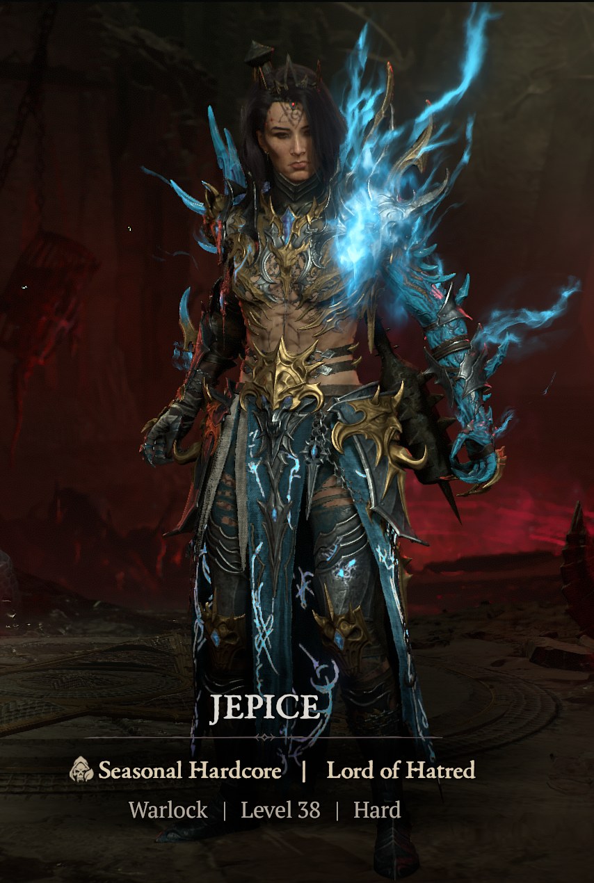 Jepice, Warlock na level 38, Seasonal Hardcore